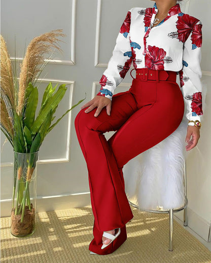 Fashion Printing New Casual Fashion Suits For Women
